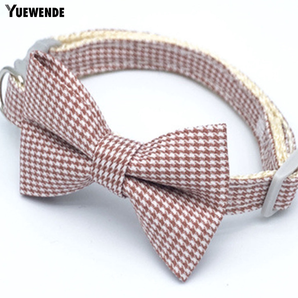 Yq.e Vòng Cổ Trang Sức Cún Cưng Thắt Nơ Xinh Đẹp Có Thể Điều Chỉnh Trang Sức Chụp Ảnh