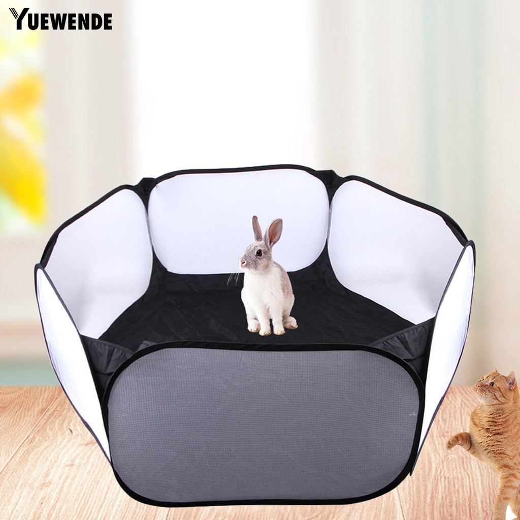 Yq.e Lều Lục Giác Lưới Thoáng Khí Ngăn Chặn Thoát Thoát Khí Đồ Chơi Cho Thỏ / Heo / Mèo Cưng