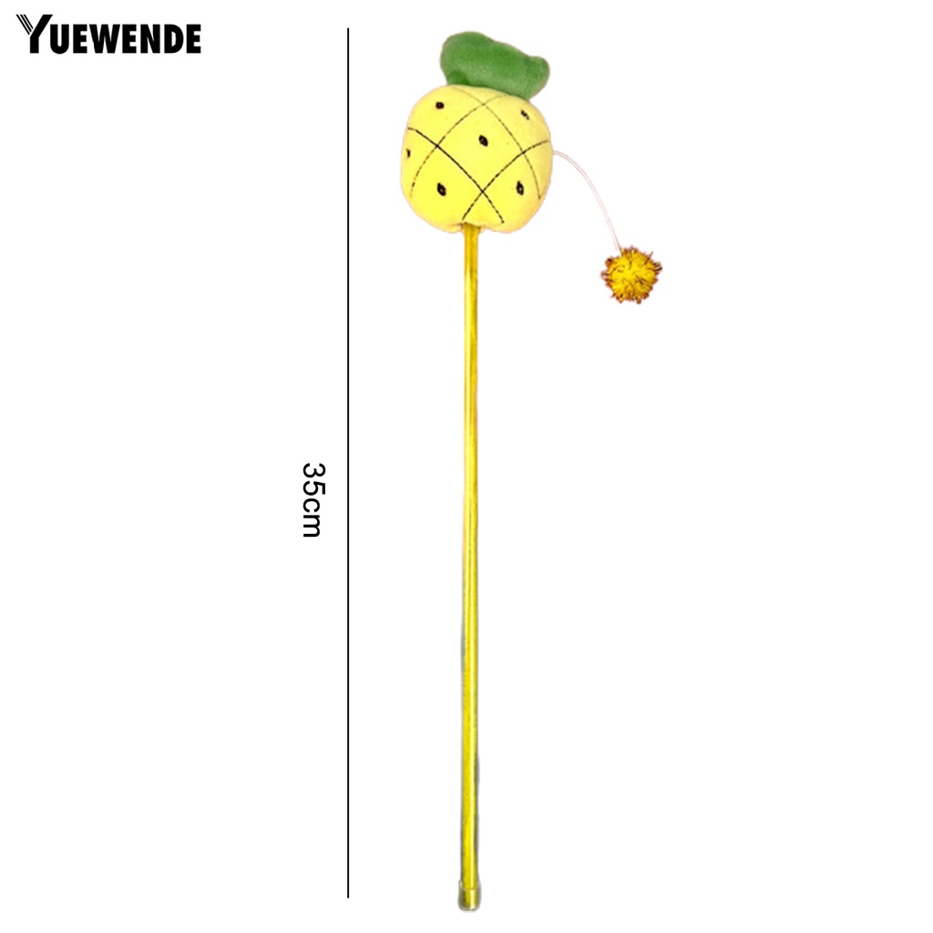 Yq.e Gậy Bắt Mắt Thú Cưng Bằng Nhựa Hình Trái Cây