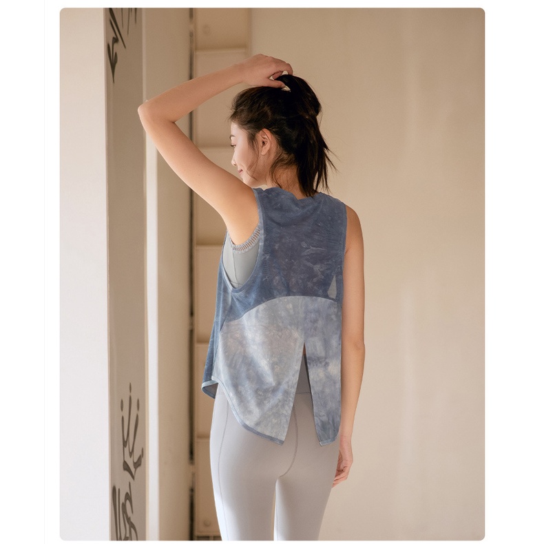 Áo Tank Top Thể Thao Phối Lưới Thoáng Mát Cá Tính