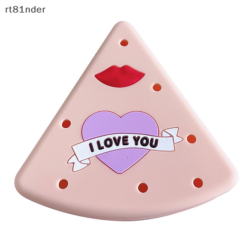 Rt Hộp Đựng Mút Trang Điểm Bằng Silicon Hình Tam Giác Dễ Thương Dùng Khi Đi Du Lịch
