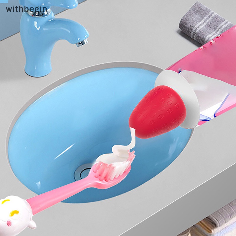 Giá Đỡ Dụng Cụ Nặn Kem Đánh Răng Dạng Đứng Tiện Dụng Cho Phòng Tắm