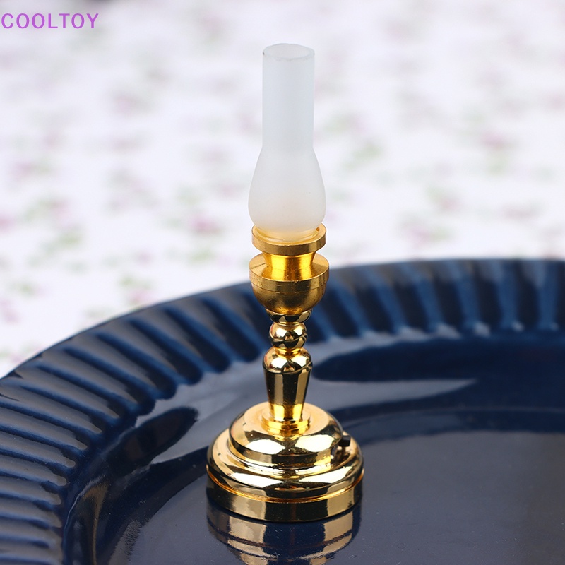 Đèn Bàn LED Tỉ Lệ 1: 12 Có Công Tắc Dùng Để Trang Trí Nhà Búp Bê