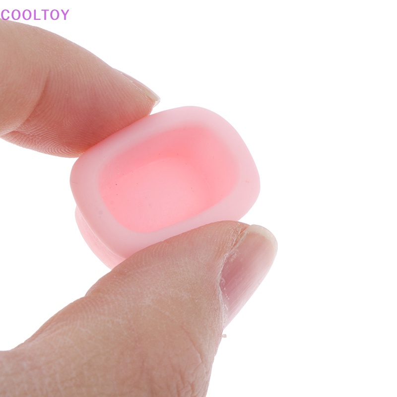 Set 4 Bồn Tắm Mini Trang Trí Nhà Búp Bê Tỉ Lệ 1: 12