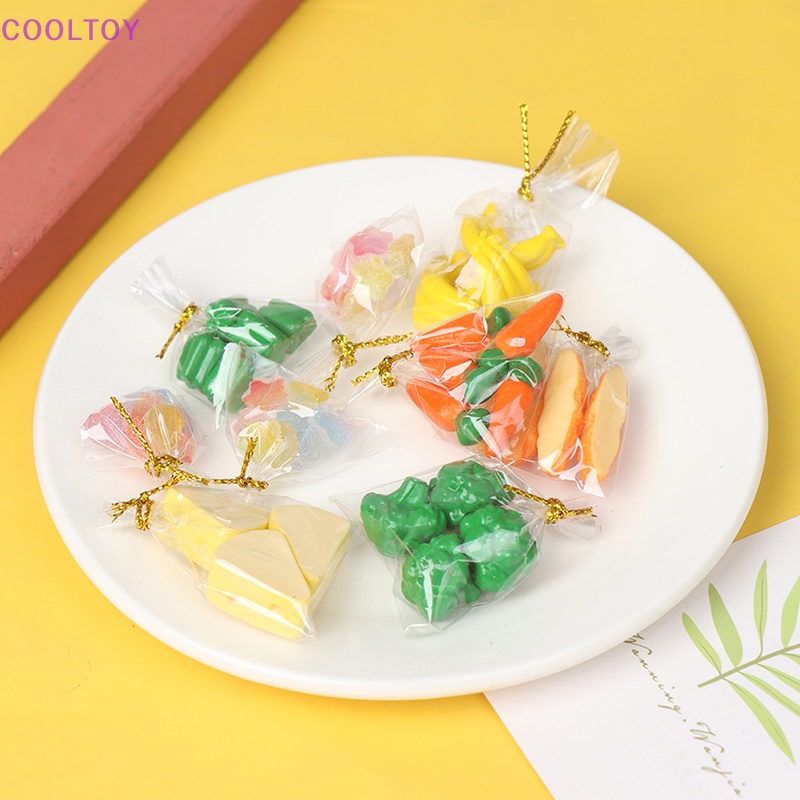 Cooltoy Mô Hình Bánh Mì / Kẹo / Rau Củ Trang Trí Nhà Búp Bê 1: 12