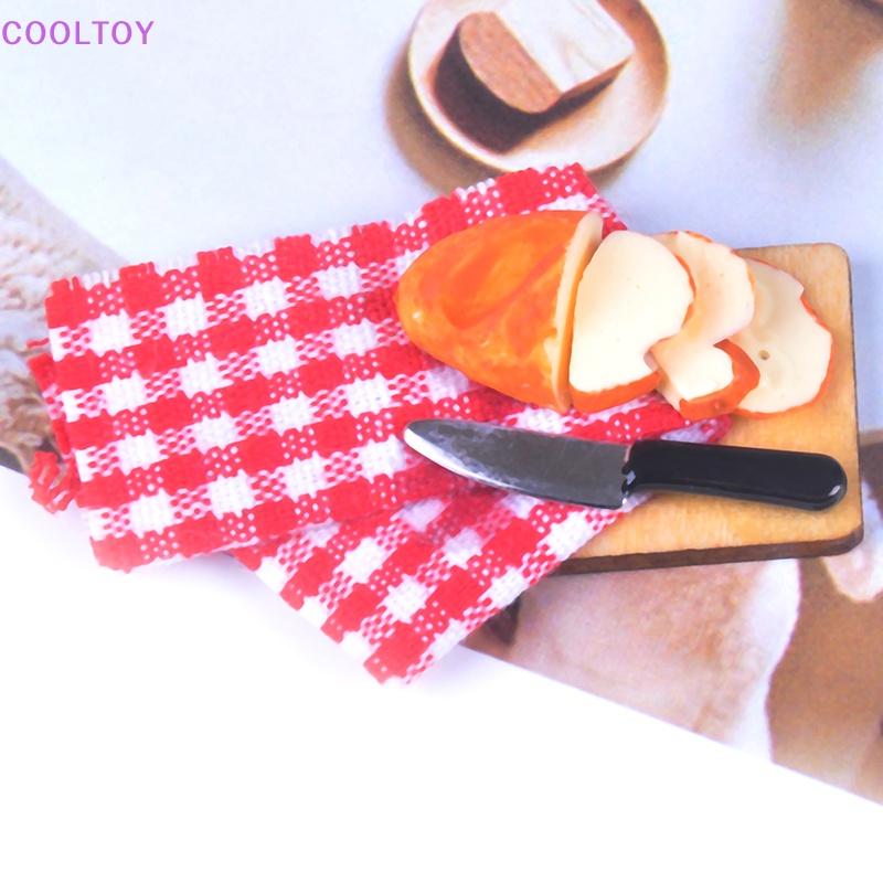 Cooltoy Mô Hình Thớt Bánh Mì Tỉ Lệ 1: 12 Trang Trí Nhà Búp Bê