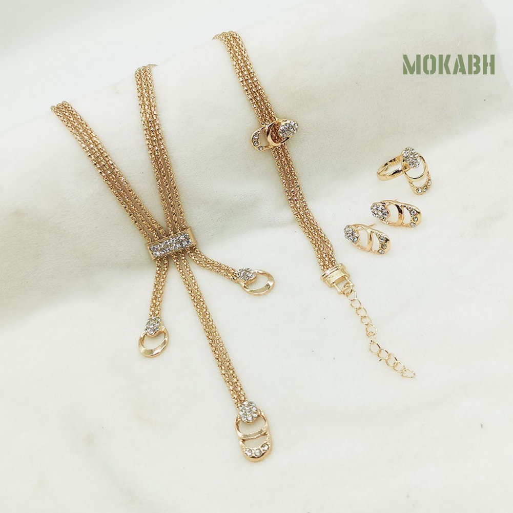 Bộ Trang SứC HợP Kim ĐíNh Đá Sang TrọNg