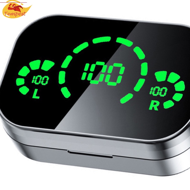 Tai nghe không dây Tws Yd03 Âm Thanh Hifi Có Mic Hộp Sạc 3000mah Có Màn Hình Led