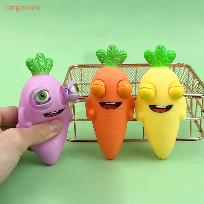 1 Đồ Chơi Bóp Hình Củ Cà Rốt Giúp Giảm Căng Thẳng