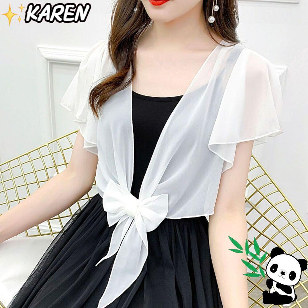 Áo Khoác Mỏng Dáng Rộng Thời Trang Chất Lượng Cao Cho Nữ