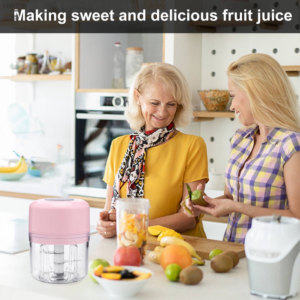 Máy Xay Đá Viên Cầm Tay Tiện Dụng Cho Nhà Bếp / Gym / Du Lịch / Văn Phòng