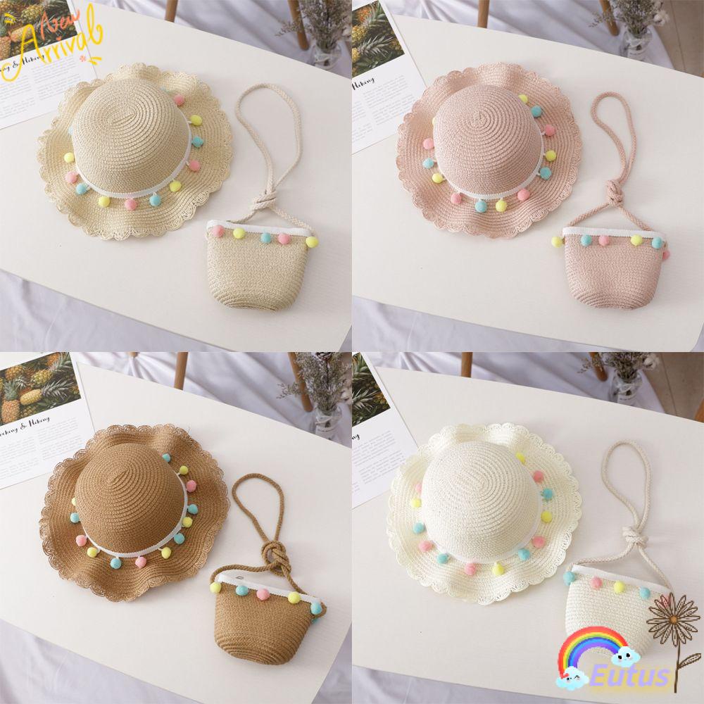 Nón Rộng Vành Chống Nắng Thiết Kế Nhỏ Gọn Thời Trang Mùa Hè Cho Bé