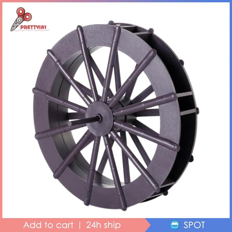 [Prettyia1] Mô Hình Bánh Xe Xoay Đài Phun Nước Phong Thủy Tự Làm