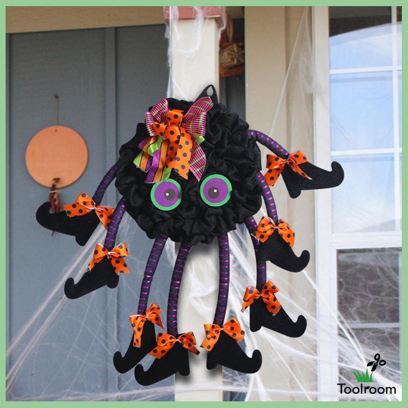 Vòng Hoa Trang Trí Cửa Trước Cho Tiệc Kinh Dị