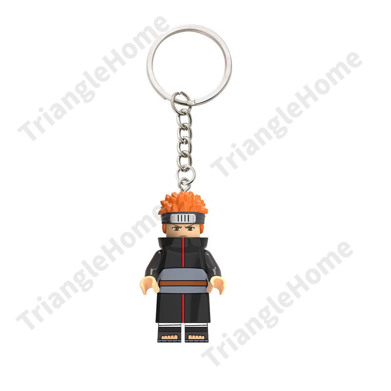 Móc Khóa Gắn Ba Lô / Túi Xách Hình Lego Naruto 2023 Phong Cách Nhật Bản Thích Hợp Làm Quà Tặng