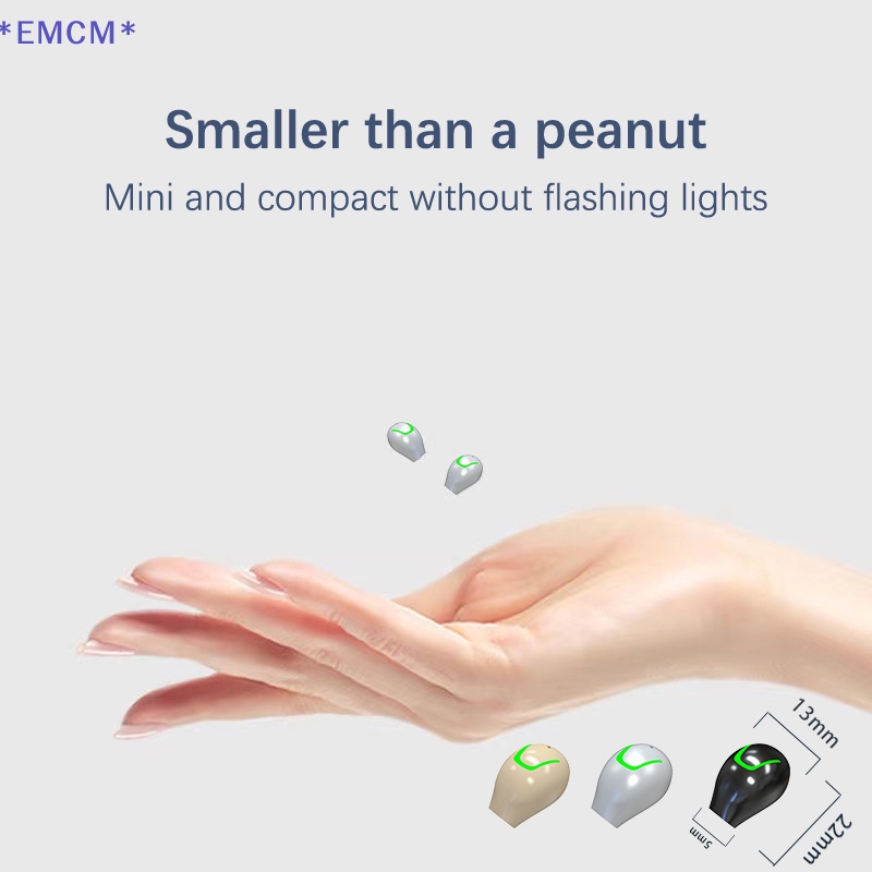 Tai Nghe Nhét Trong Không Dây TWS Bluetooth 5.3 Mini Mới