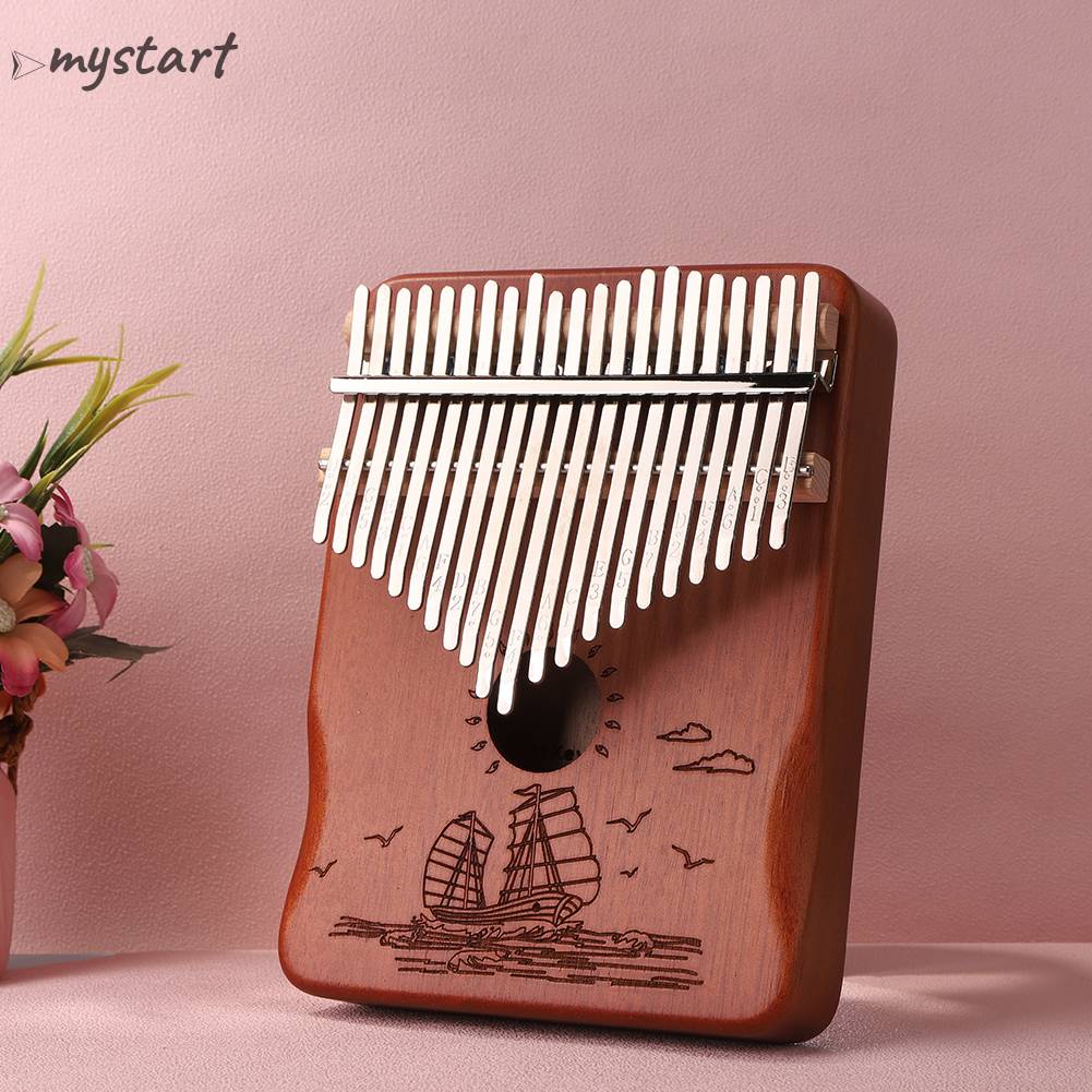 Đàn Kalimba 21 Phím Bằng Gỗ Trơn