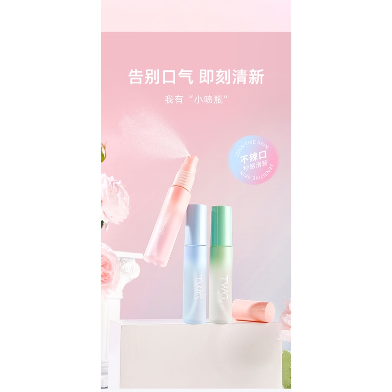 Bình Xịt Thở Hương Đào Bạc Hà Đào Trắng