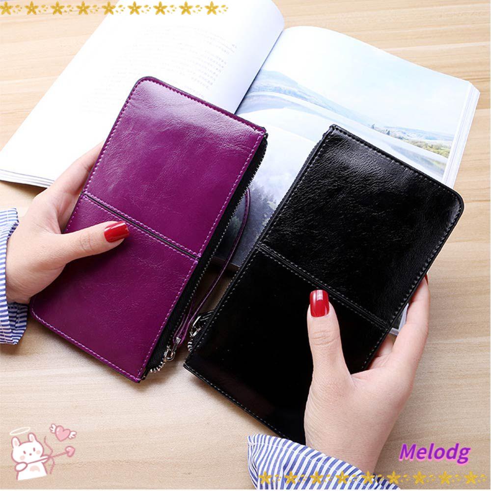 Ví Da Dáng Dài Đựng Tiền / Điện Thoại Tiện Dụng