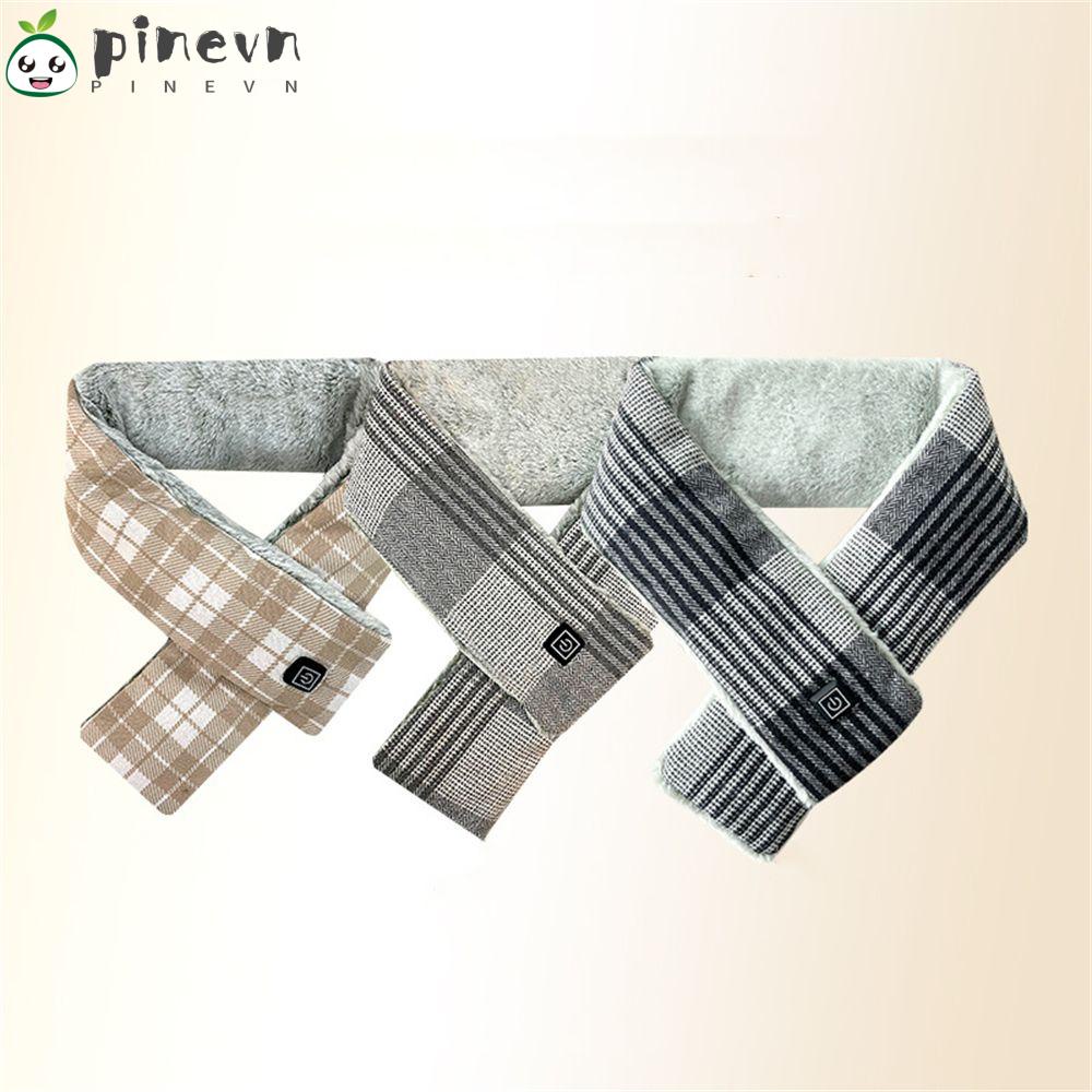 Khăn Choàng Lông Thỏ Giả Giữ Ấm Kiểm Soát Nhiệt Độ Chạy Điện USB Dành Cho Nam Nữ