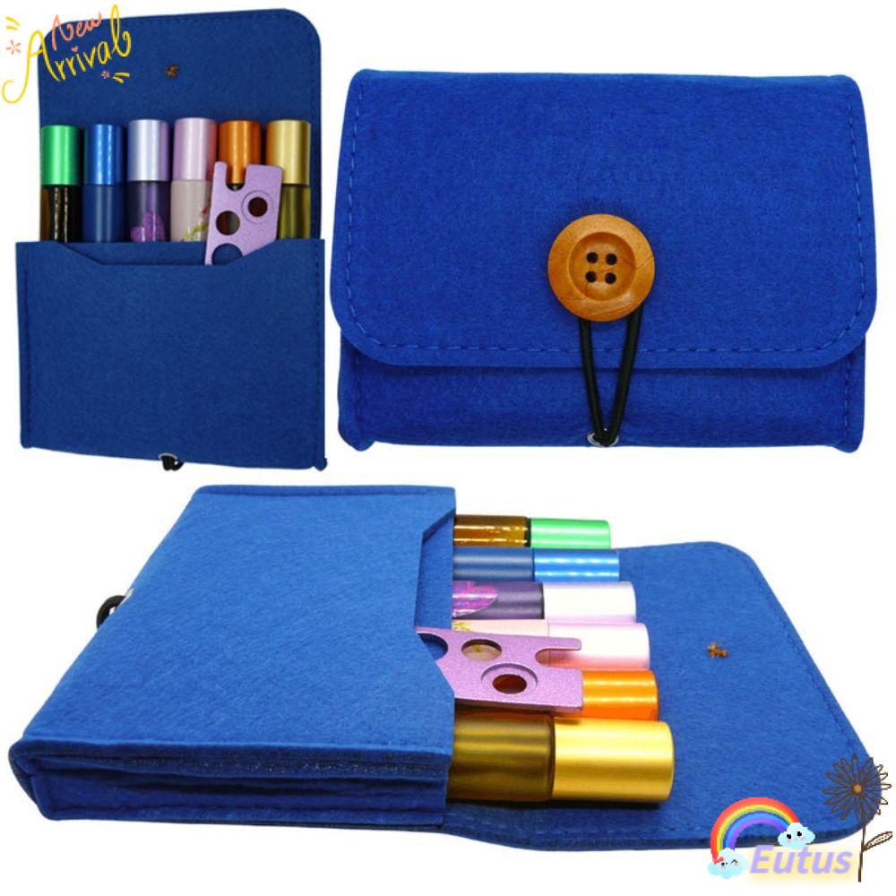 Giá Đỡ Chai Tinh Dầu 6 Ngăn 10ML Tiện Dụng