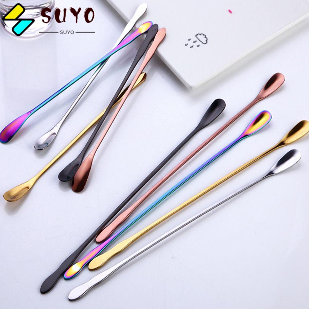 Muỗng Khuấy Bằng Thép Không Gỉ Màu Cầu Vồng