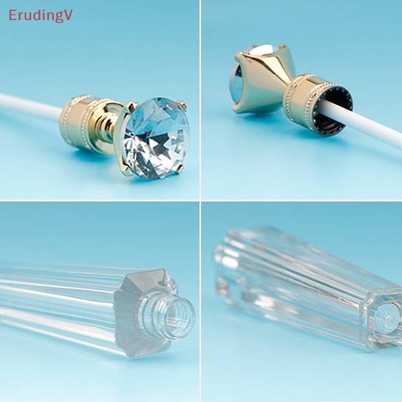 Ống Nhựa Rỗng Dùng Đựng Son Dưỡng Môi DIY Có Thể Tái Sử Dụng