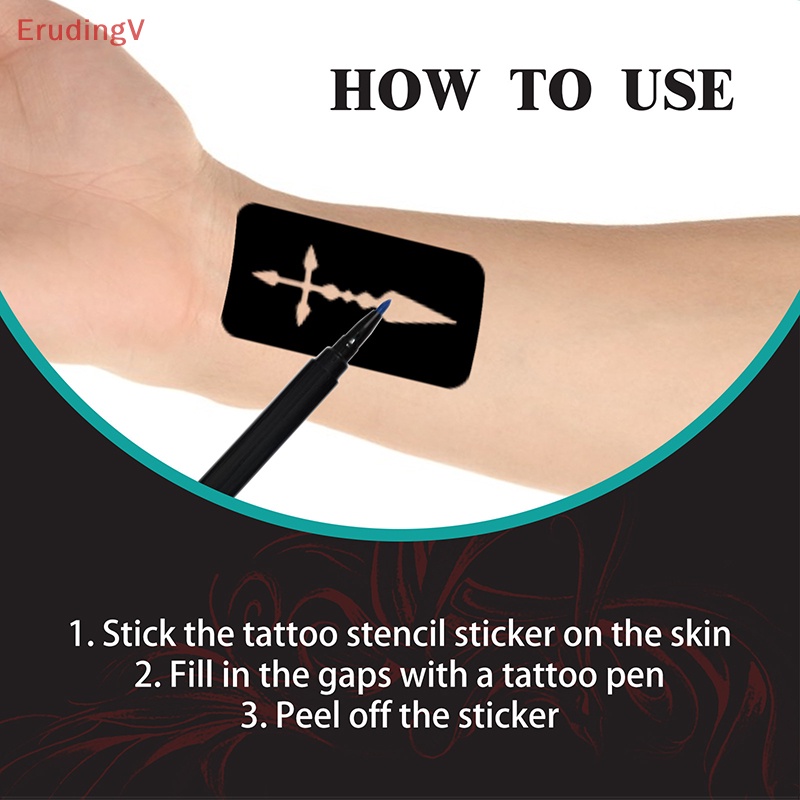 Bút Đánh Dấu Hình Xăm Tạm Thời Nhiều Màu Tùy Chọn