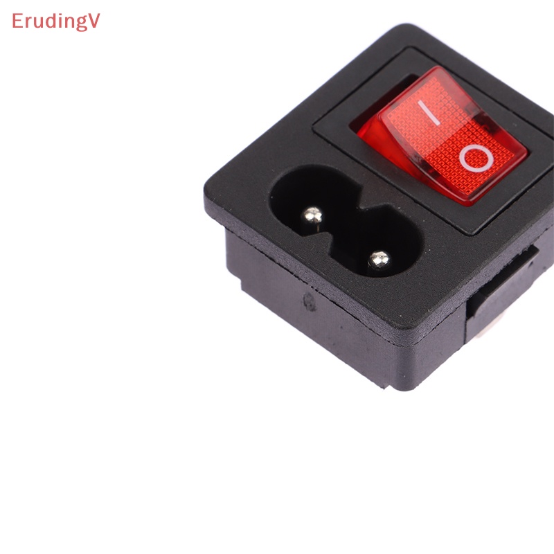 Phích Cắm Cầu Chì Nguồn AC 250V Có Công Tắc