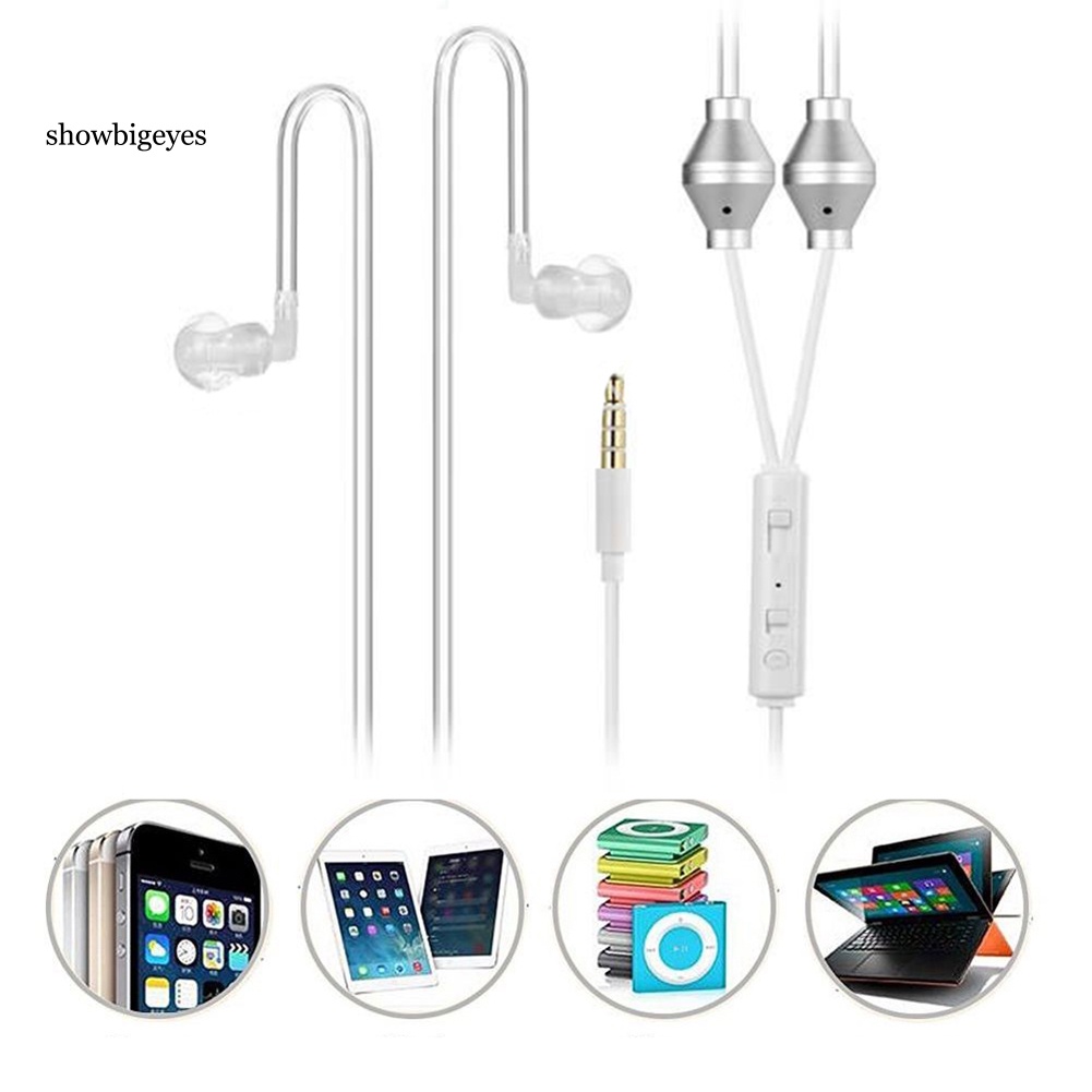 Tai Nghe Chống Bức Xạ Giắc 3.5mm Kèm Mic Dành Cho iPhone