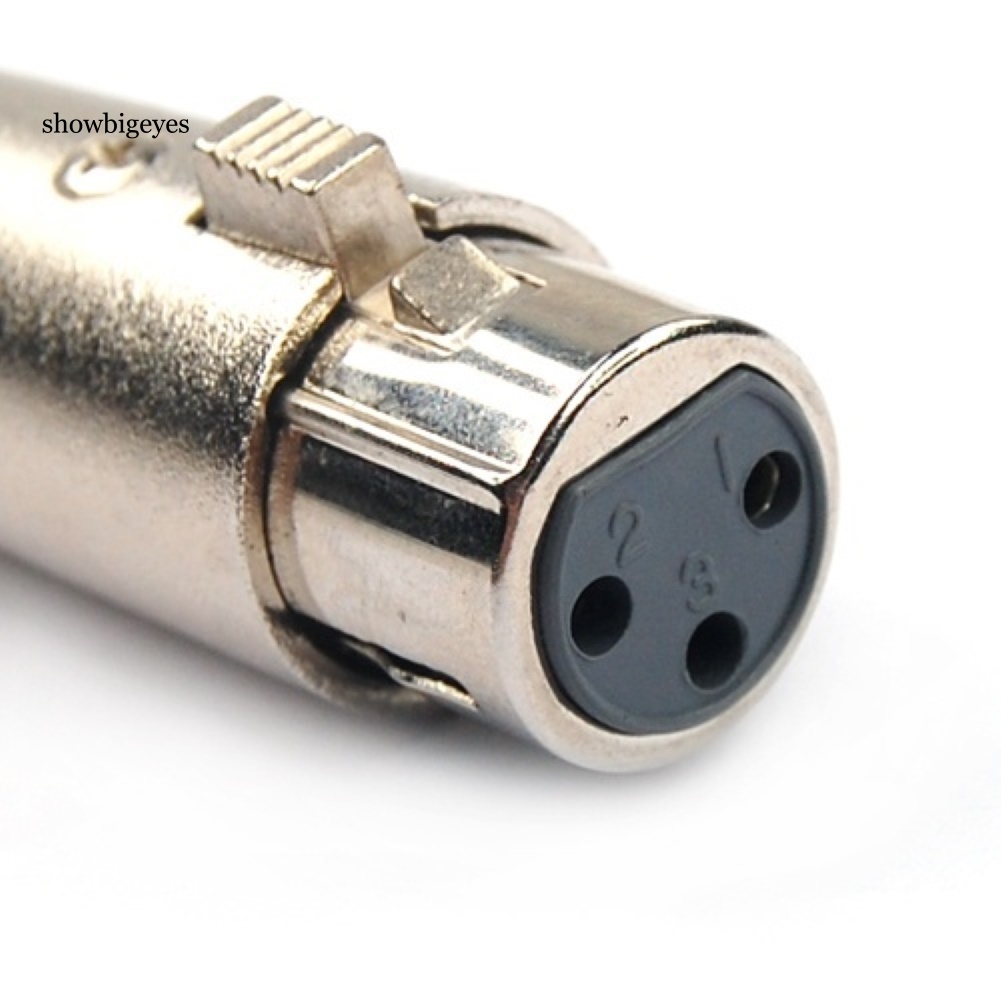 Dây Cáp Chuyển Đổi Từ Giác Cắm XLR Sang Cổng Cắm 6.35mm Cho Micro
