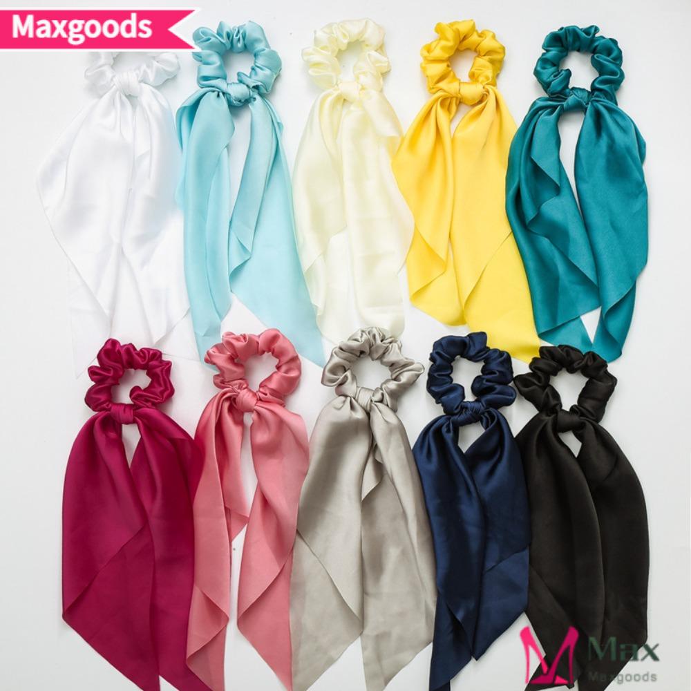 Bộ 4 Dây Cột Tóc Màu Trơn Thời Trang Dành Cho Nữ