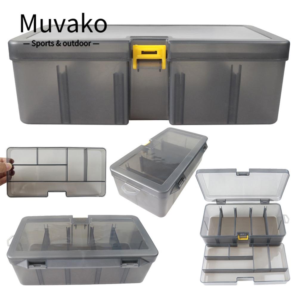 MUVAKO Hộp Đựng Dụng Cụ Câu Cá Chống Thấm Nước Tiện Dụng