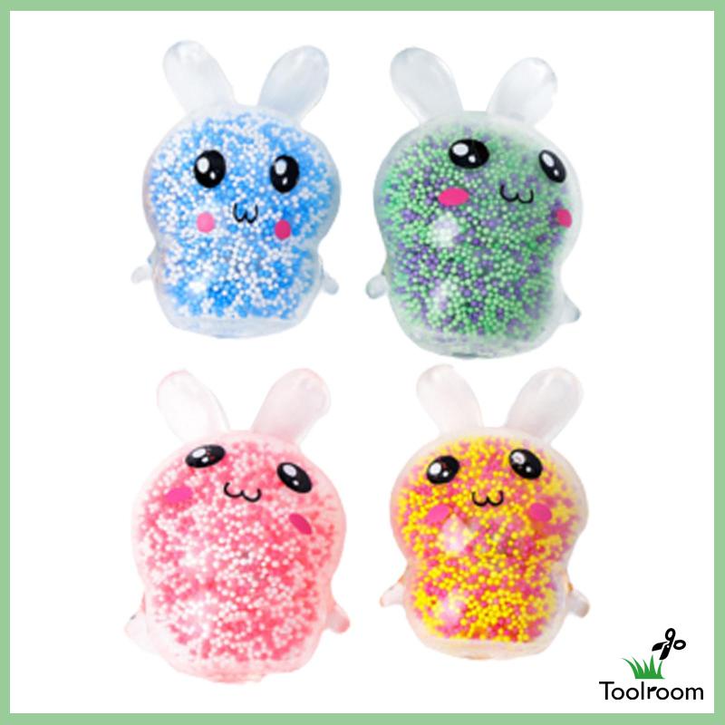 Bộ 4 Đồ Chơi Hình Chú Thỏ Phục Sinh Có Đèn Ngủ Tiện Dụng Cho Văn Phòng