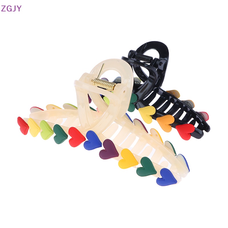 Kẹp Tóc Càng Cua / Cá Mập Cỡ Lớn Thanh Lịch Cho Nữ Mới