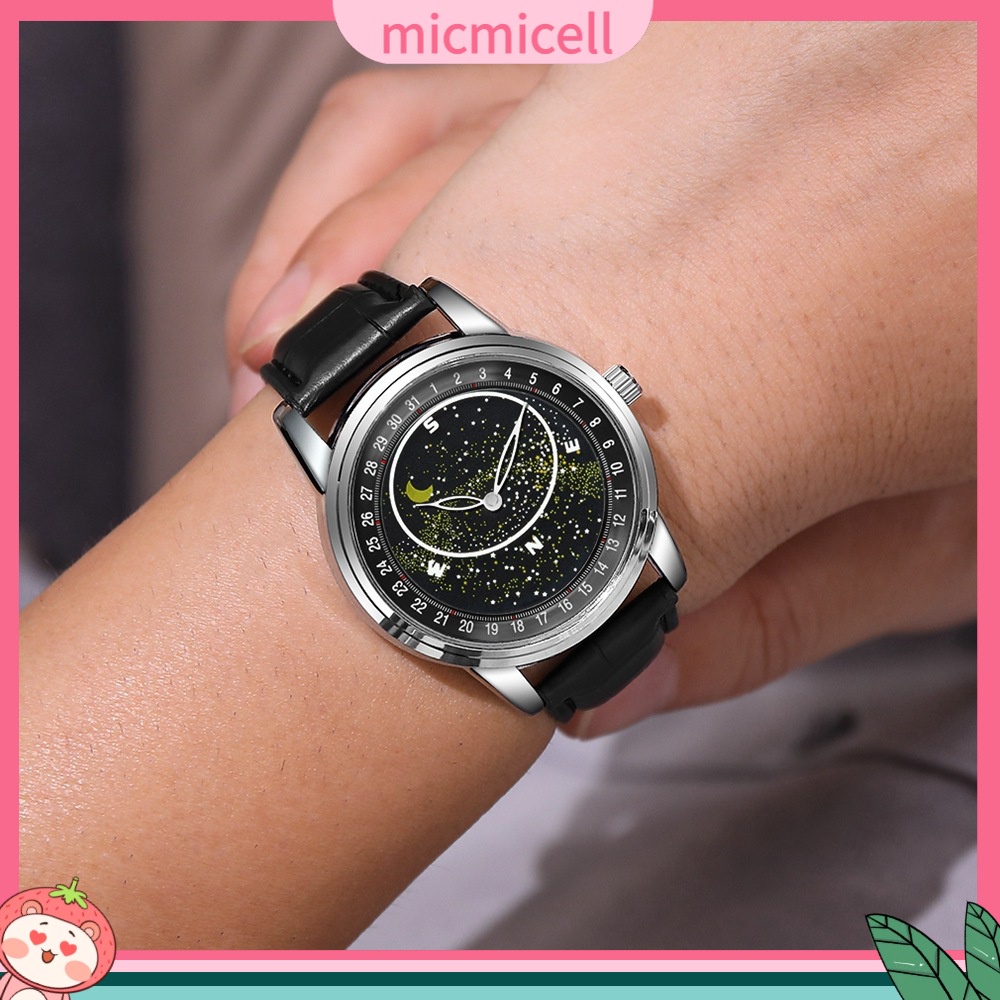 Đồng Hồ Dạ Quang Hình Mặt Trời Mặt Trăng Ngôi Sao Khái Niệm Trực Tiếp Với Kim Phát Sáng Sản Phẩm Tốt Cho