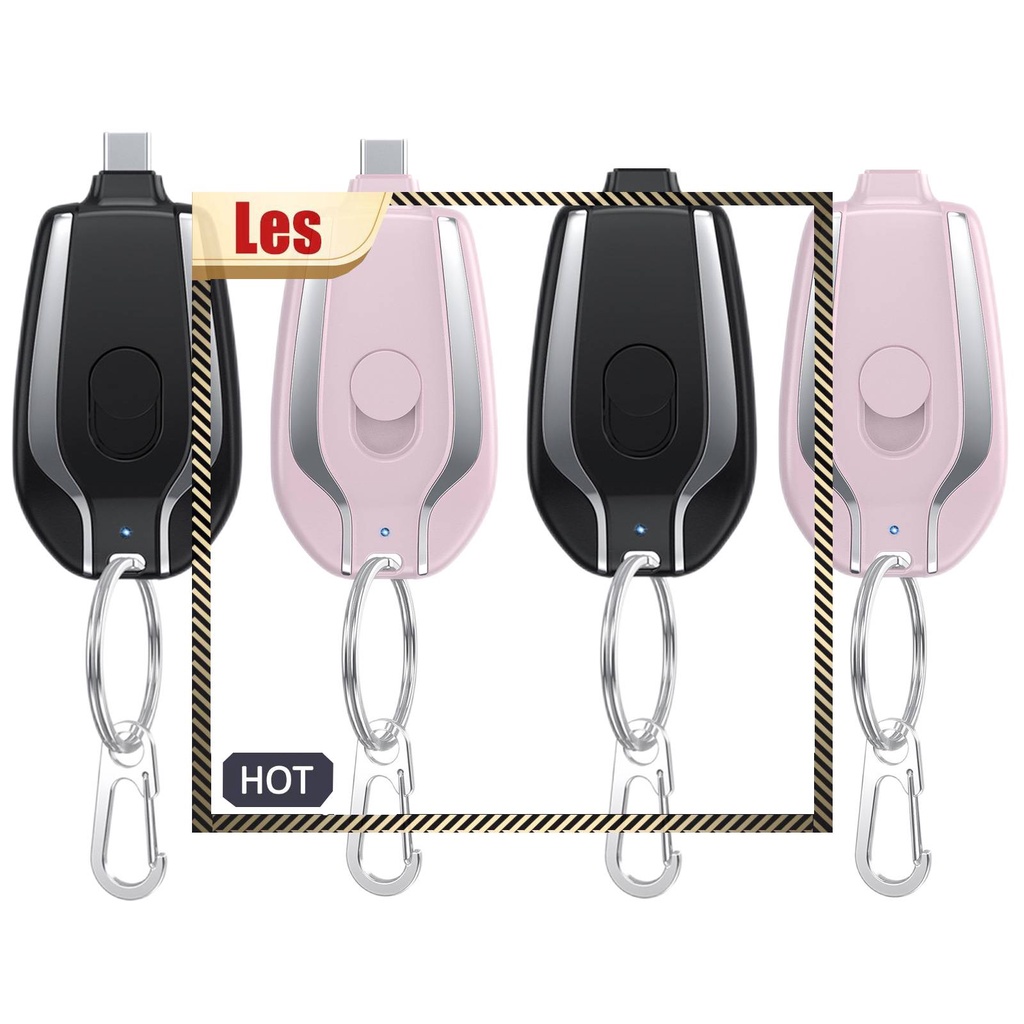 Sạc Dự Phòng 5V 1500mah Không Dây Có Móc Khóa Tiện Dụng