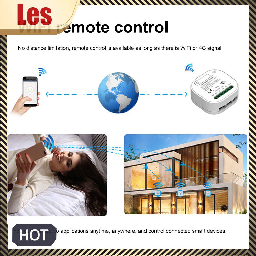 Cầu Dao 2 Chiều Điều Khiển Bằng WiFi Thông Minh