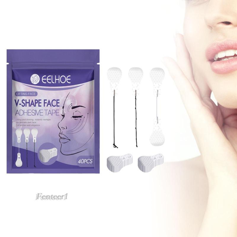 Set 1 / 40 Miếng Dán Nâng Cơ Mặt Tạo Cằm Chữ V