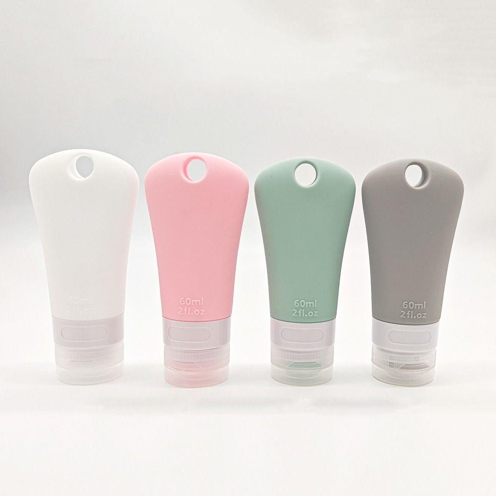 Chai Silicone Rỗng Đựng Dầu Gội Sữa Tắm 60ml Tiện Dụng
