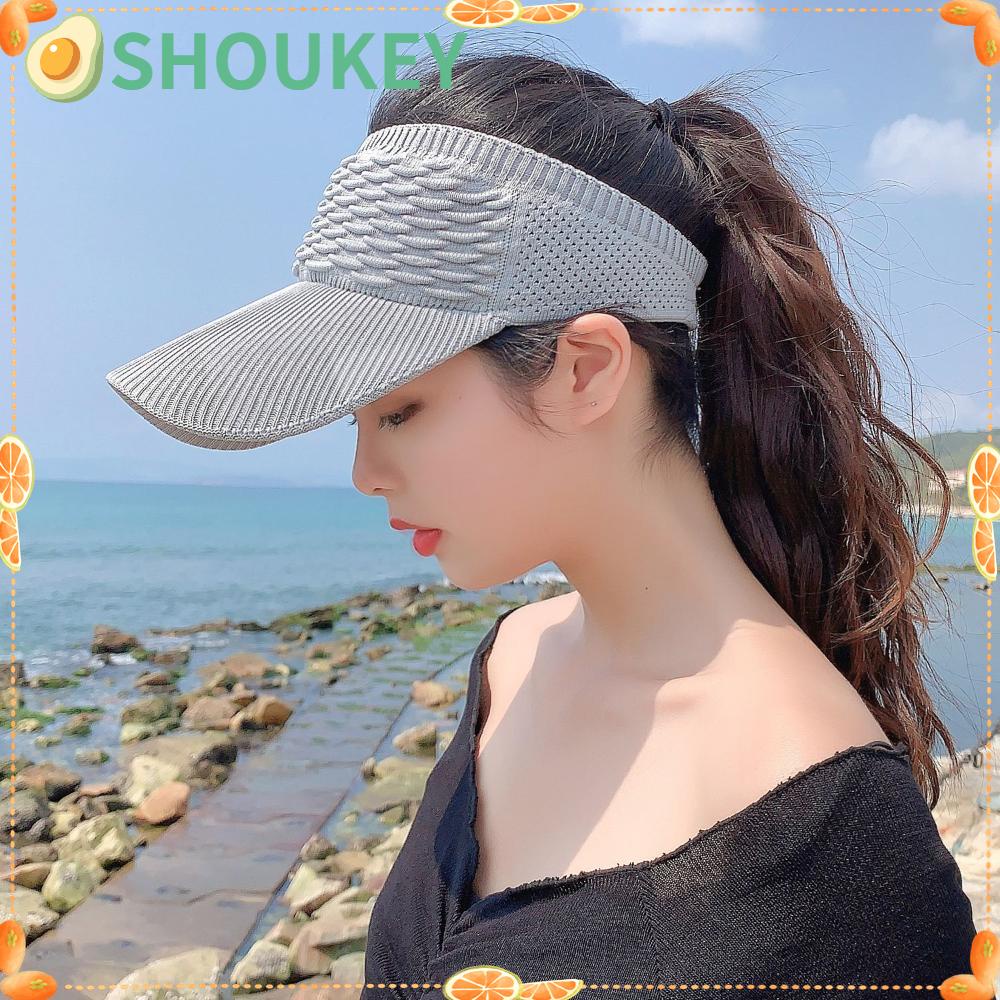 SHOUKEY Mũ Lưỡi Trai Thể Thao Chống Tia UV Thời Trang