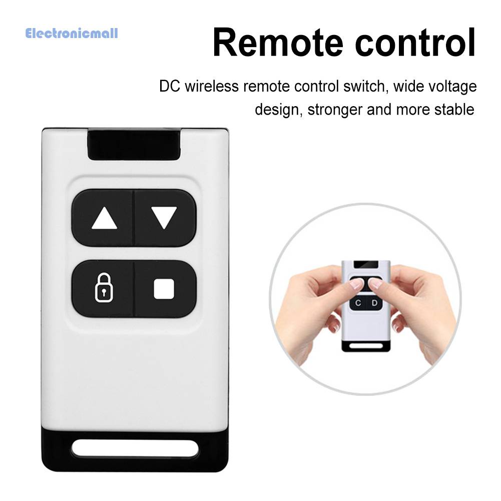 Điều Khiển Từ Xa DC 12V Clone 01.vn Thông Dụng Cho Garage