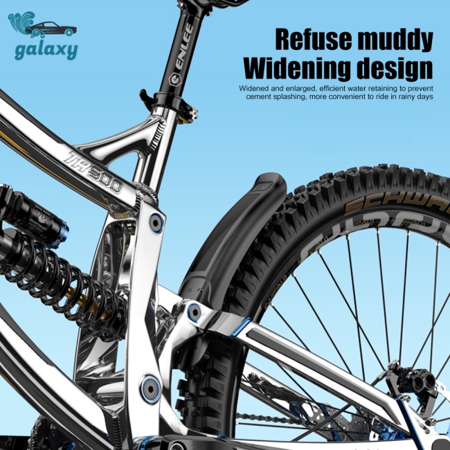 FENDER Galaxy Tấm Chắn Bùn Mở Rộng Lắp Đặt Đơn Giản Cho Xe Đạp Leo Núi
