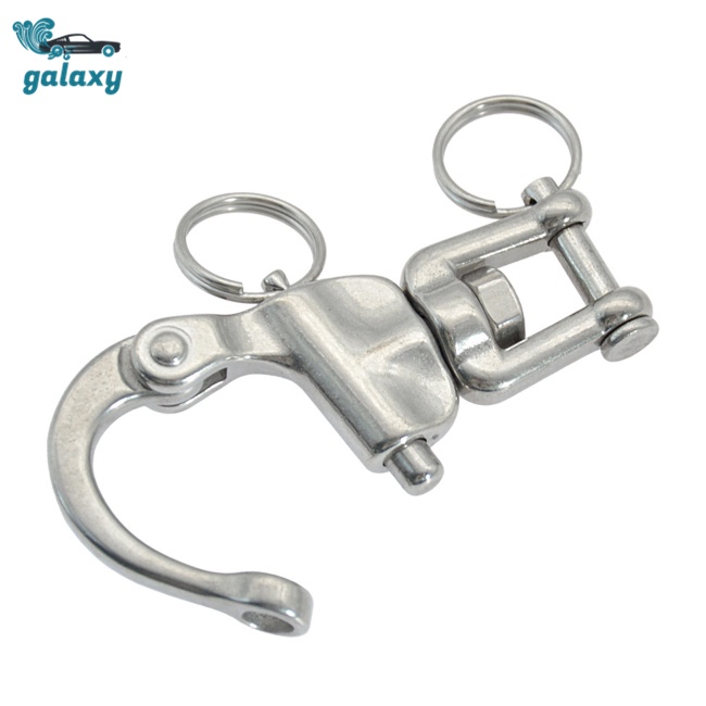 Móc Khóa Xoay 360 Độ galaxy 70mm Bằng Thép Không Gỉ 316 Tháo Gỡ Nhanh