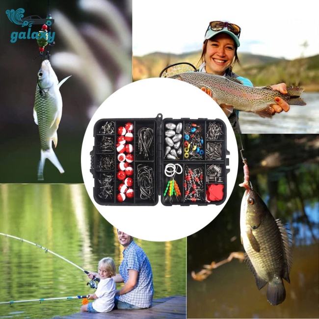 Galaxy Bộ 273 Phụ Kiện Câu Cá Chất Lượng Cao