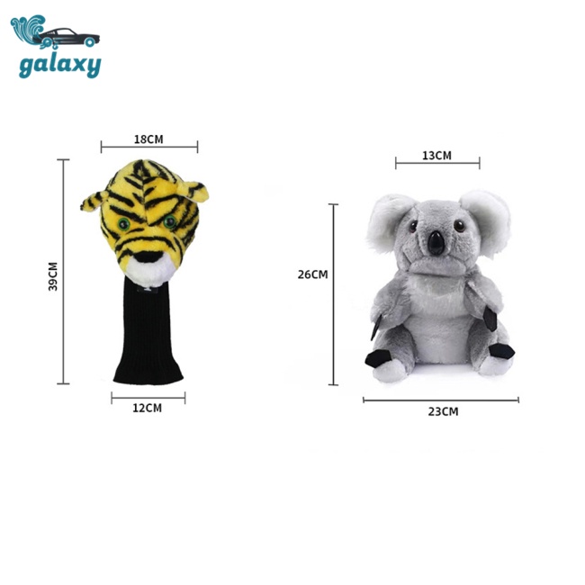 Vỏ Bọc Đầu Gậy Đánh Golf Hình Gấu Koala Dễ Thương
