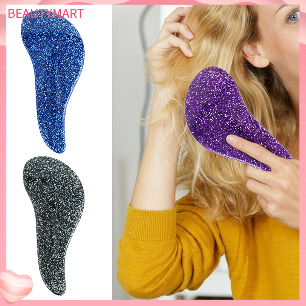 Lược Chải Tóc Mát Xa Da Đầu Chống Tĩnh Điện Thiết Kế Hình Ngôi Sao Lấp Lánh