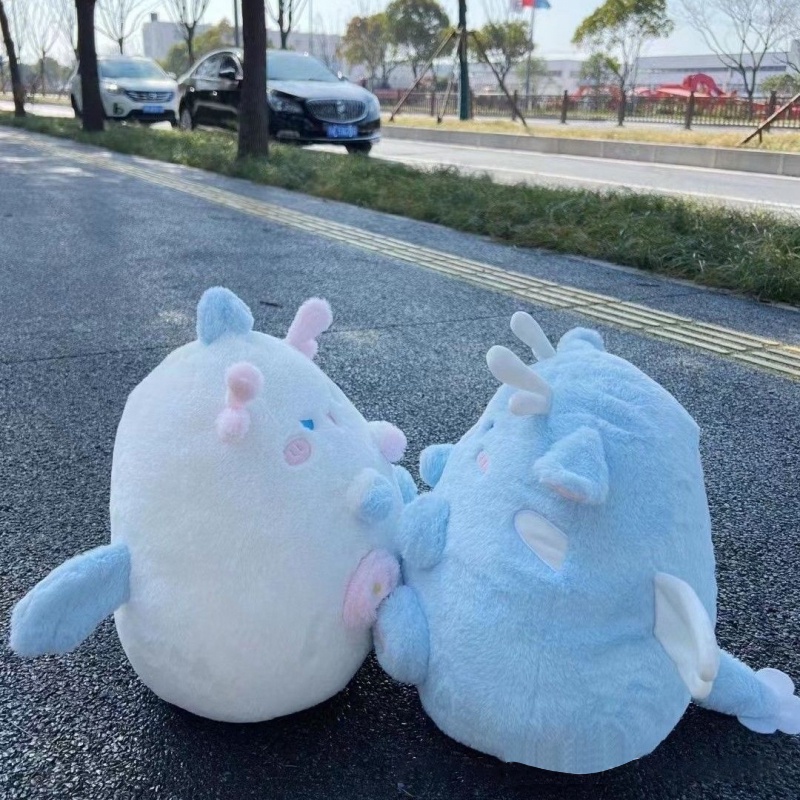 Đồ chơi nhồi bông Hình Con Rồng Chubby Dễ Thương Thú Nhồi Làm Quà Tặng Cho Bé