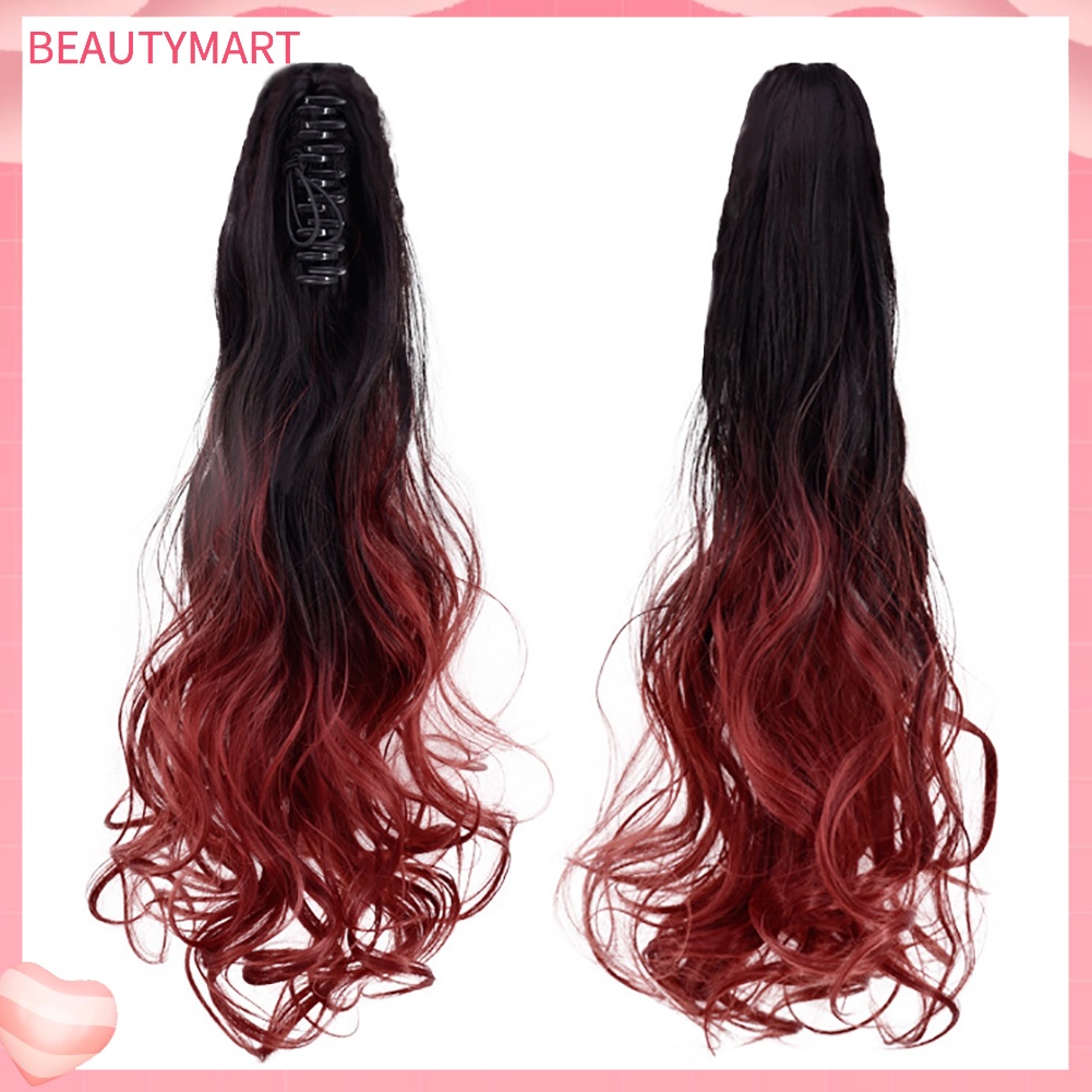 Bộ Tóc Giả Dài Xoăn Bằng Sợi Tổng Hợp Cách Nhiệt Dành Cho Nữ