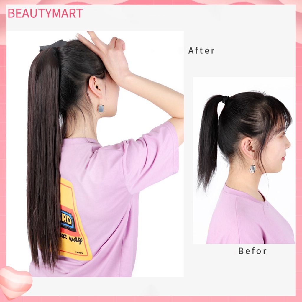 Tóc Giả Thẳng Dài Tự Nhiên Chịu Nhiệt Độ Cao Cho Nữ